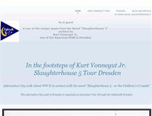 Tablet Screenshot of kurtvonnegut-tour.com
